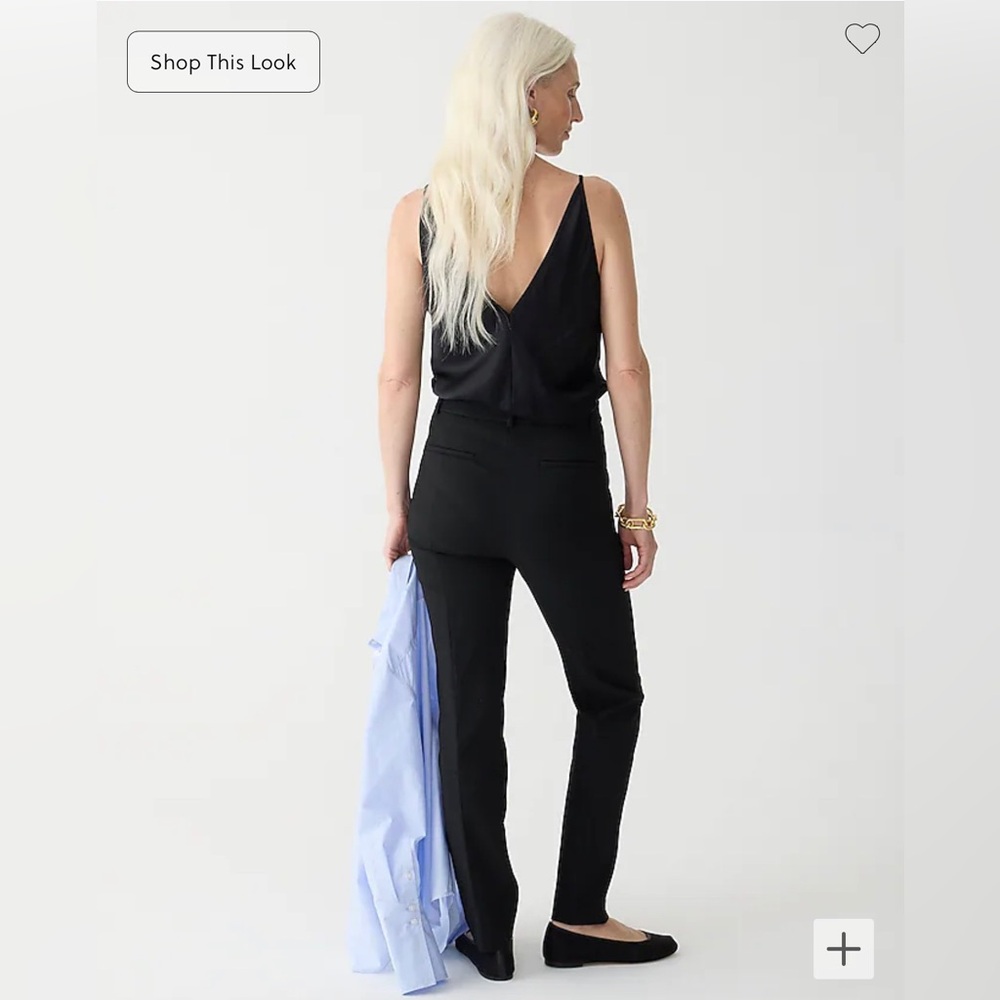 J Crew High-rise Cameron pant in four-season stretch 8 - Picture 5 of 16